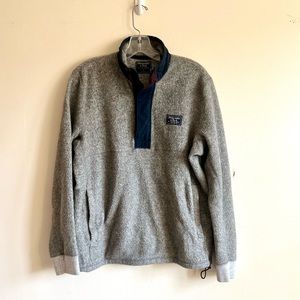 Abercrombie and Fitch grey Fleece Pullover Small